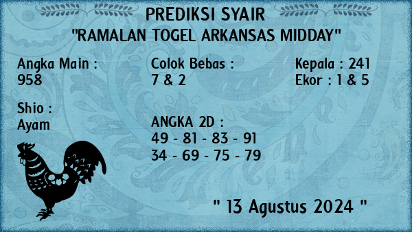 Prediksi Arkansas Midday