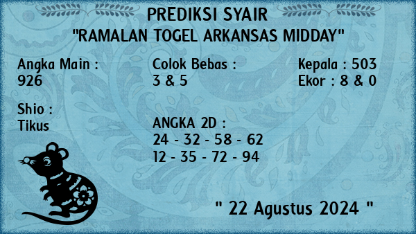 Prediksi Arkansas Midday