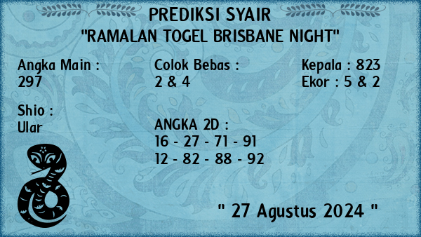 Prediksi Brisbane Night