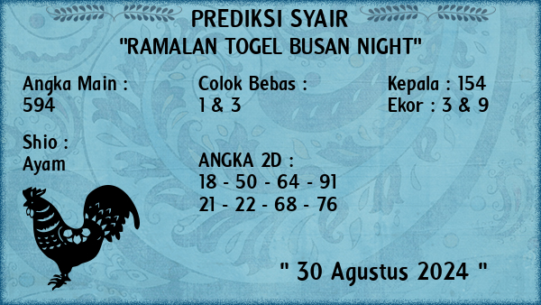 Prediksi Busan Night