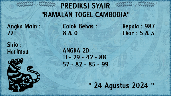 Prediksi Cambodia