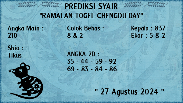 Prediksi Chengdu Day