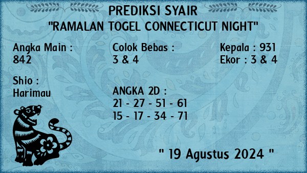 Prediksi Connecticut Night