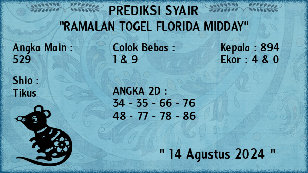 Prediksi Florida Midday