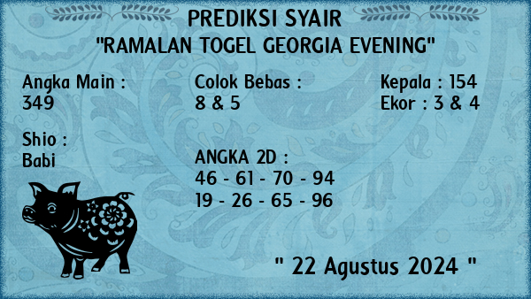 Prediksi Georgia Evening