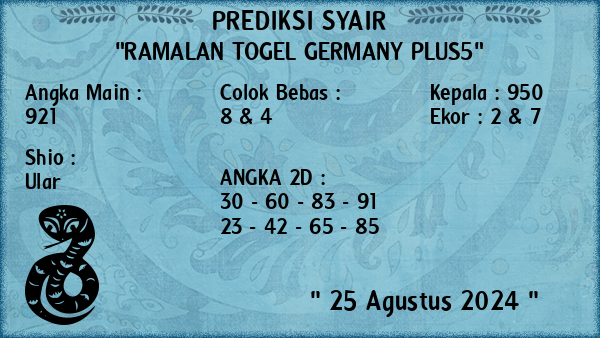 Prediksi Germany Plus5