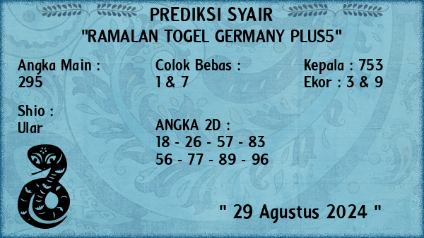 Prediksi Germany Plus5