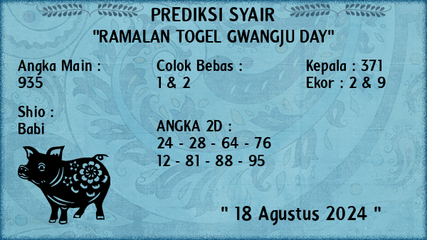 Prediksi Gwangju Day