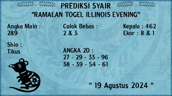 Prediksi Illinois Evening