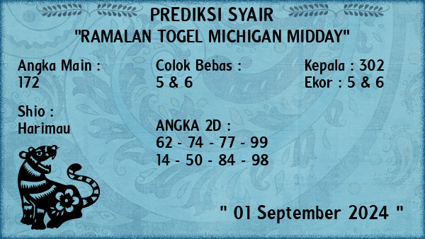 Prediksi Michigan Midday