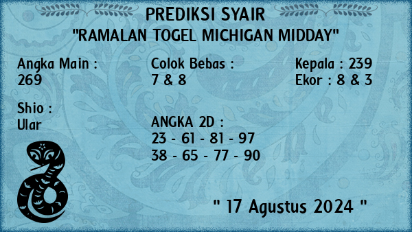 Prediksi Michigan Midday