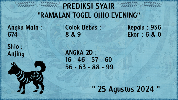 Prediksi Ohio Evening