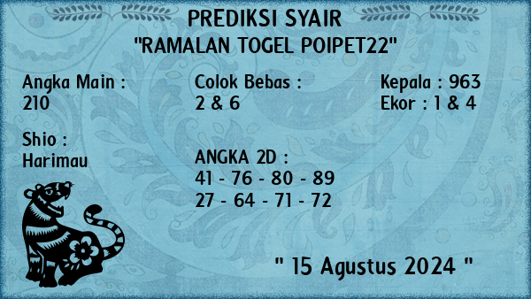 Prediksi Poipet22