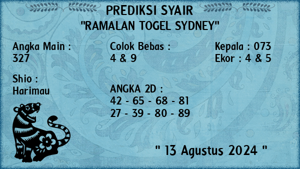 Prediksi Sydney