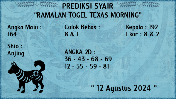 Prediksi Texas Morning