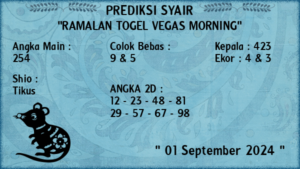 Prediksi Vegas Morning