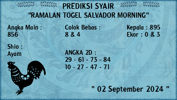 Prediksi Salvador Morning